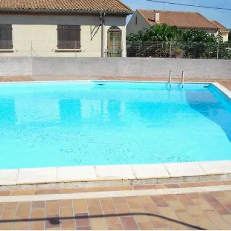 T2 En Centre-ville Avec Piscine, Terrasse Et Parking, A 500m De La ! - Fr-1-701-29 Apartment Valras-Plage